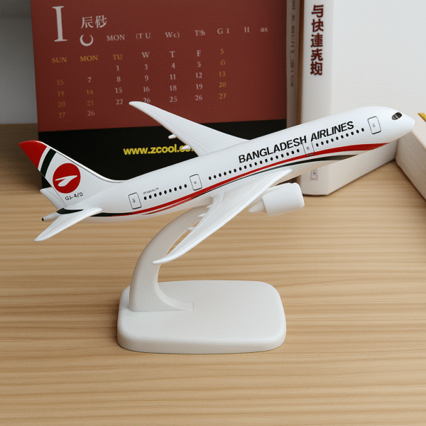 Bangladesh Airways 787 Metal Aircraft– 20cm