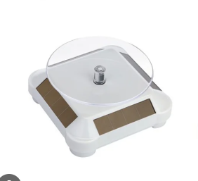 White Color- 360 Degree Turntable Rotating