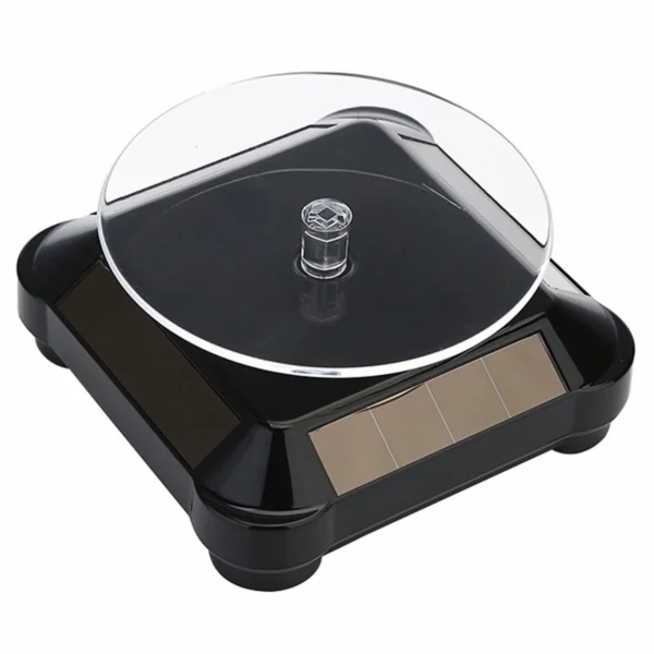 Black Color- 360 Degree Turntable Rotating